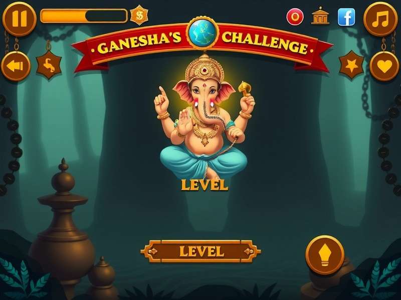 Ganesha S Puzzle Challenge level selection screen